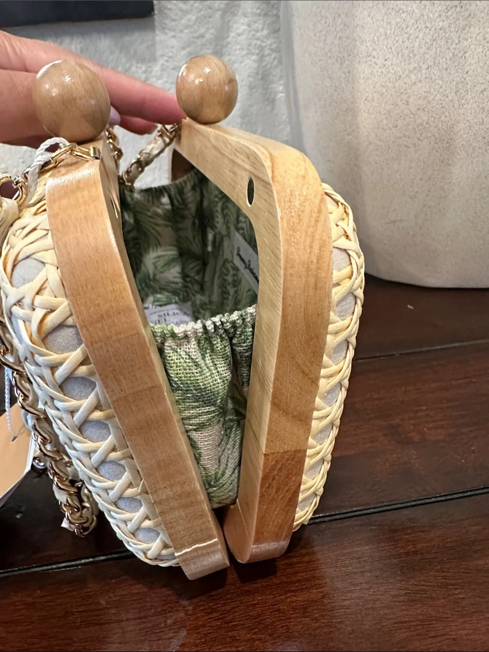 Tommy Bahama handwoven rattan